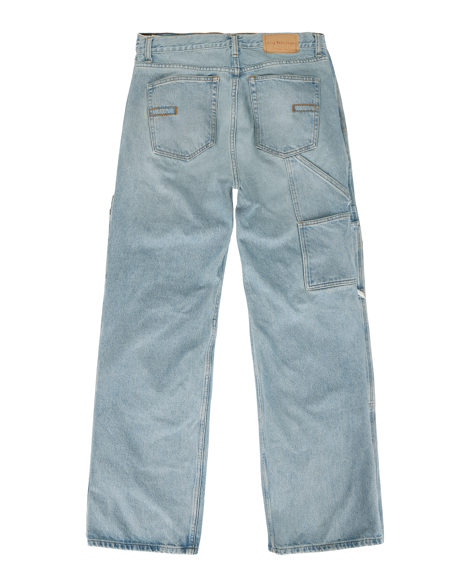 パンツ geeks DENIM DOWBLE KNEE HALF PANTS Double Knee Jeans – GREG ROSS