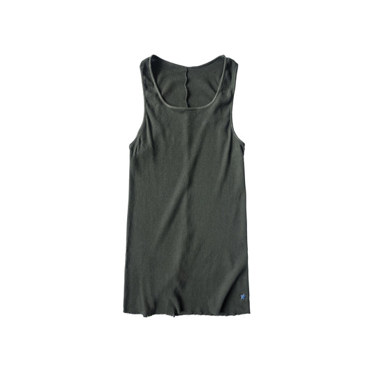 RIB TANK - ARMY GREEN