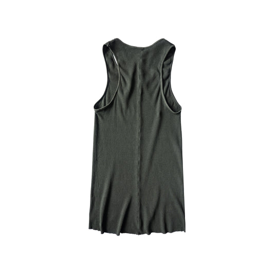 RIB TANK - ARMY GREEN