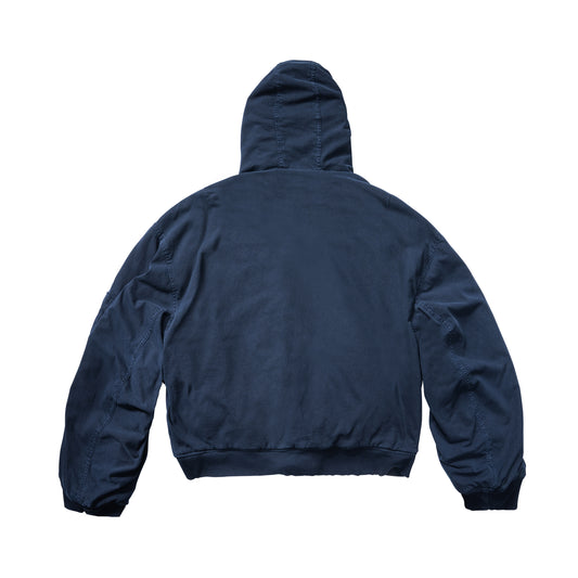 TOWEL BOMBER JACKET - NAVY