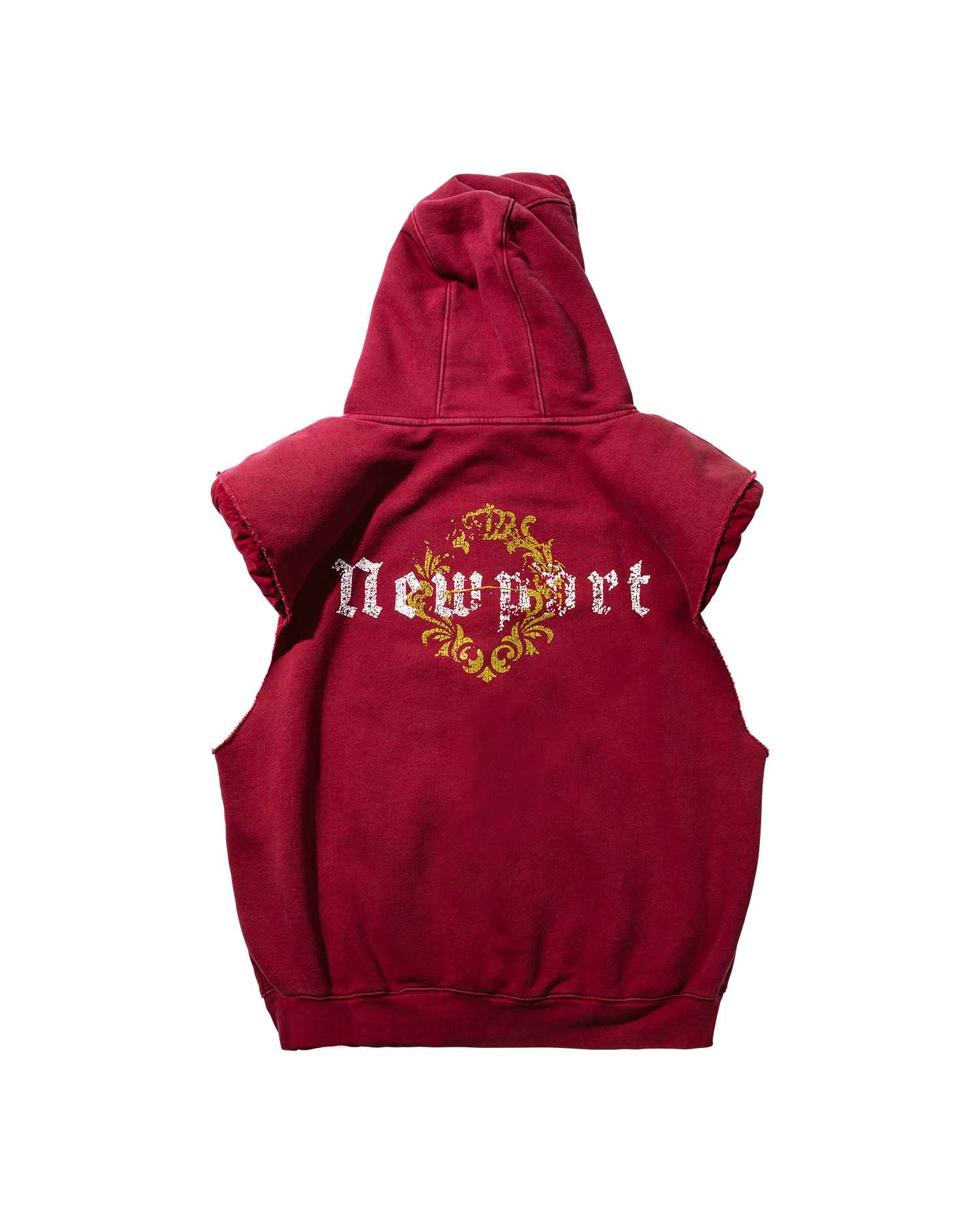 Newport Beach Sleeveless Padded Hoodie