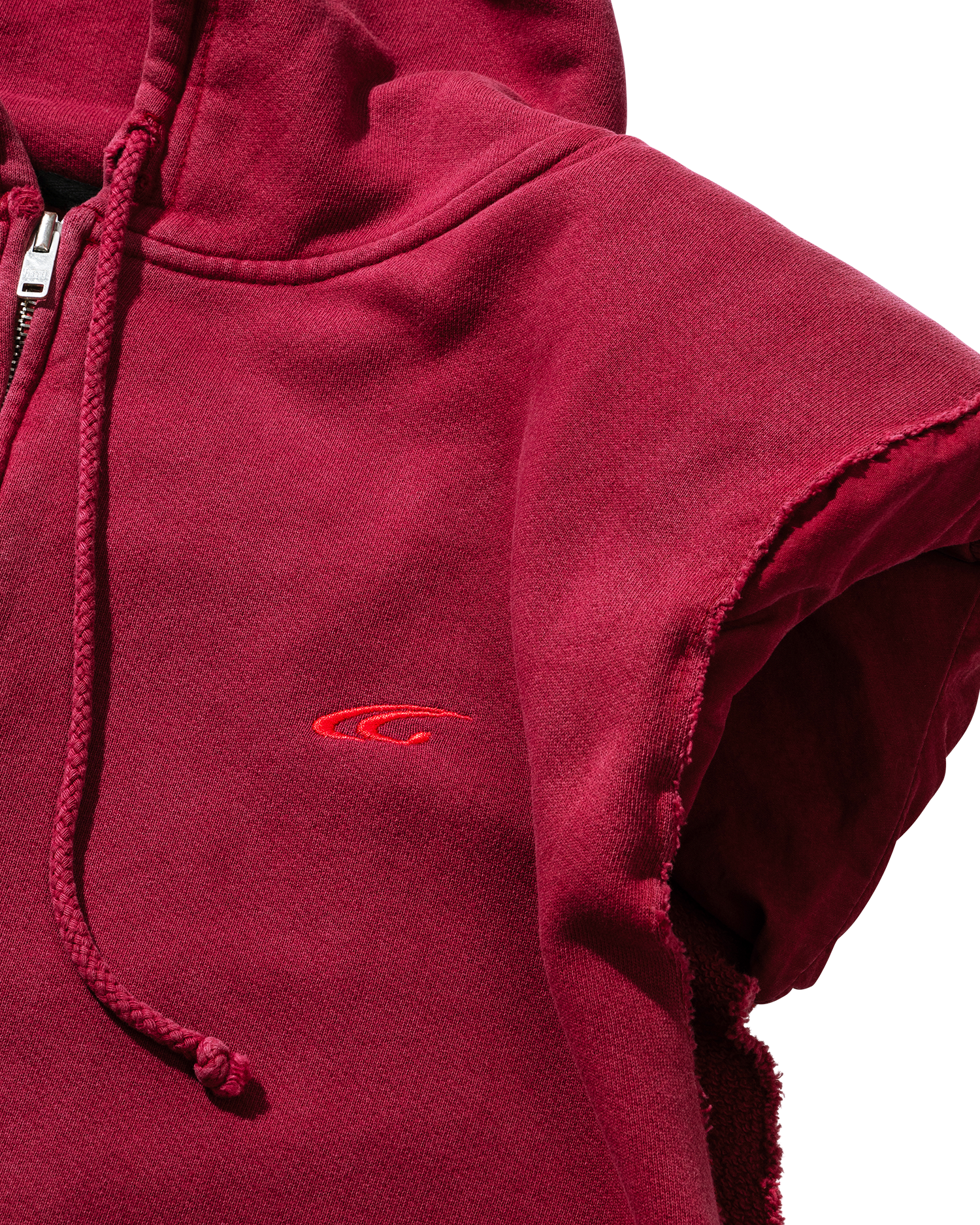 Newport Beach Sleeveless Padded Hoodie