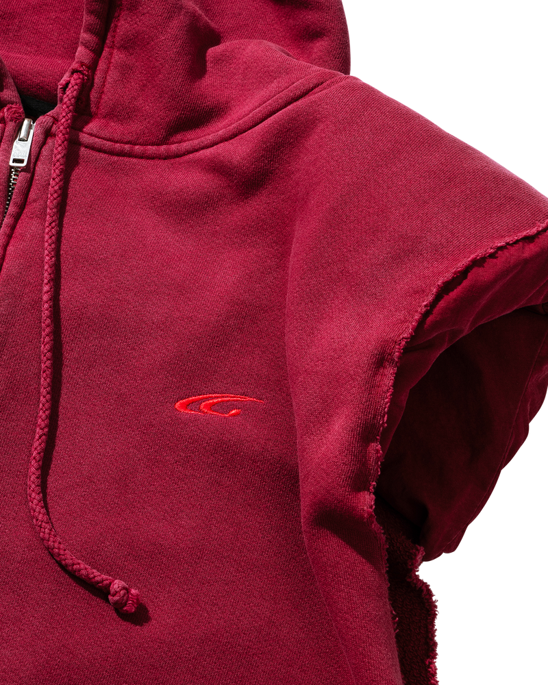 Newport Beach Sleeveless Padded Hoodie