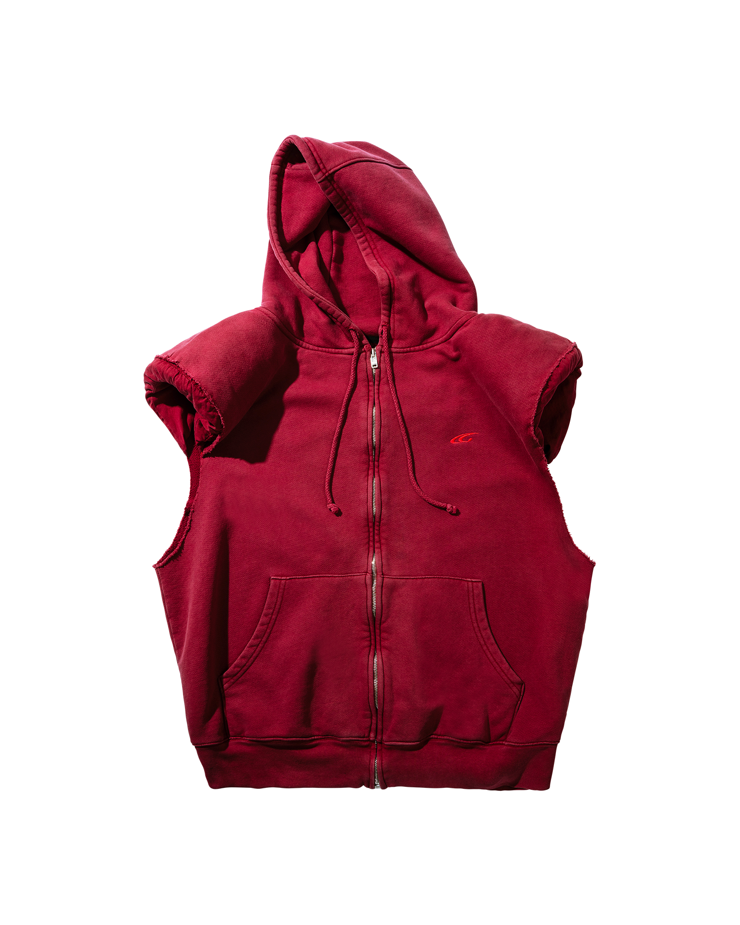 Newport Beach Sleeveless Padded Hoodie