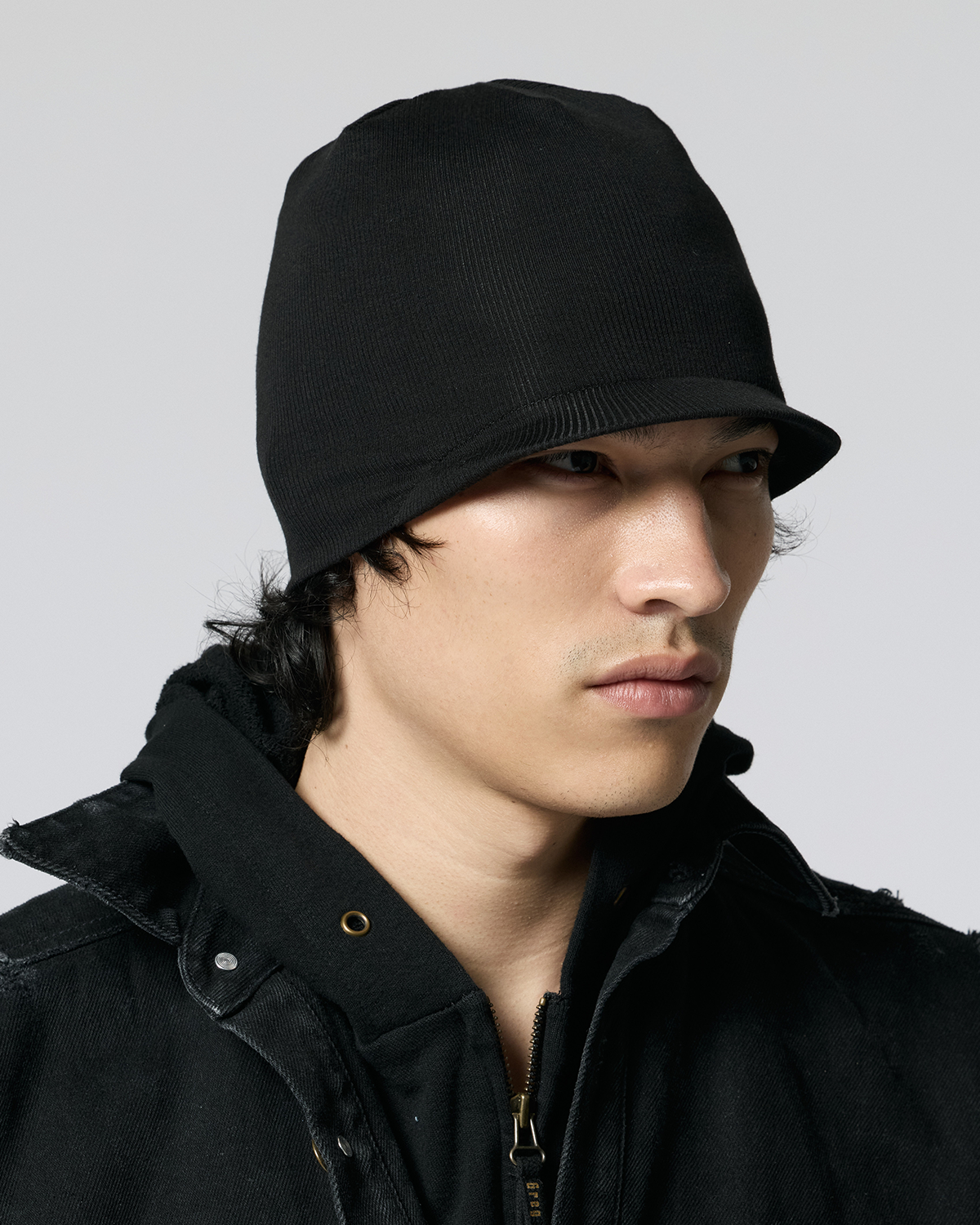 Brimmed Beanie