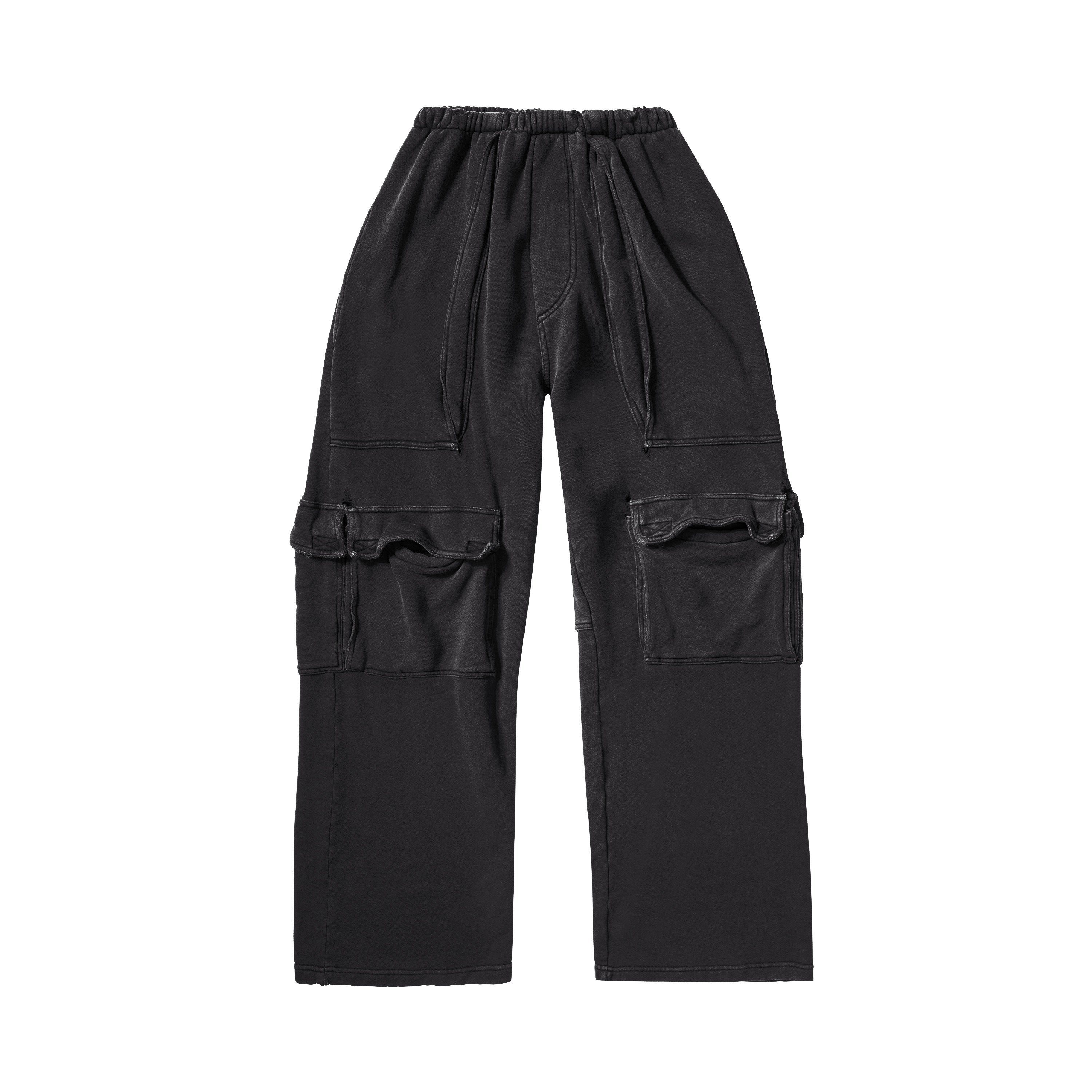 GREG ROSS – CARGO SWEATS - BLACK