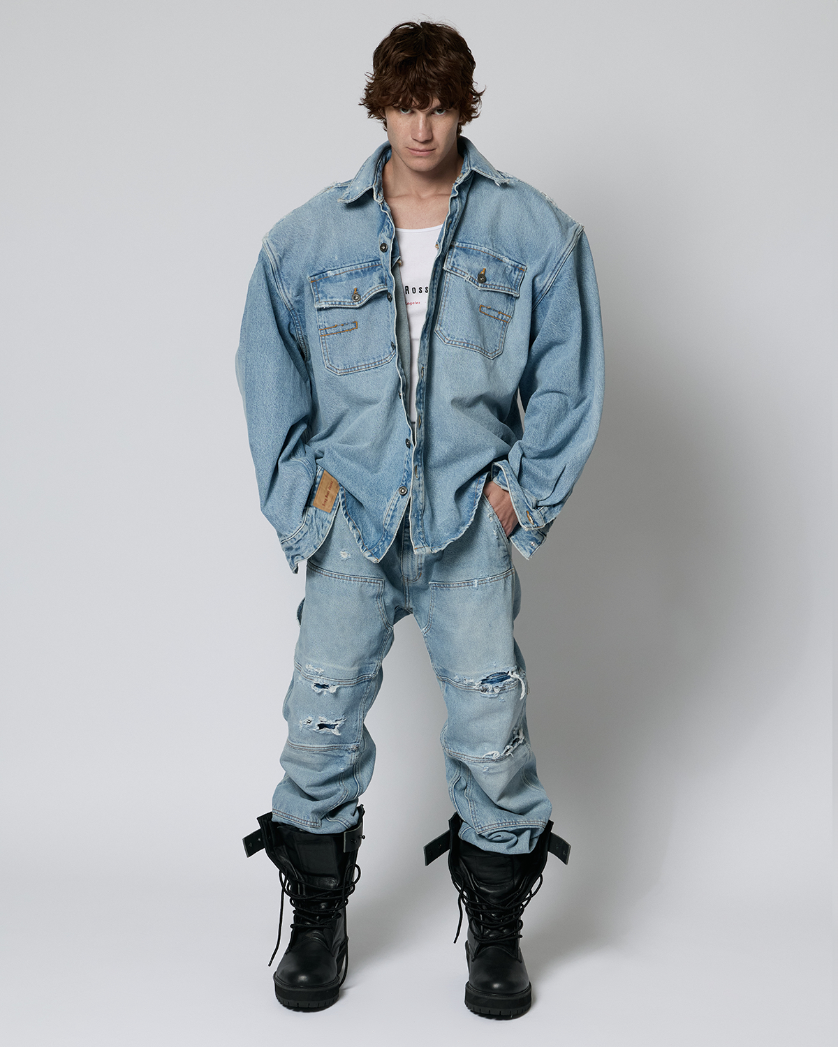 Big Denim Shirt