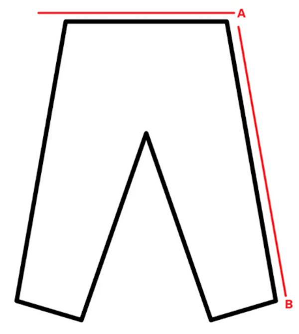 Size chart graphic