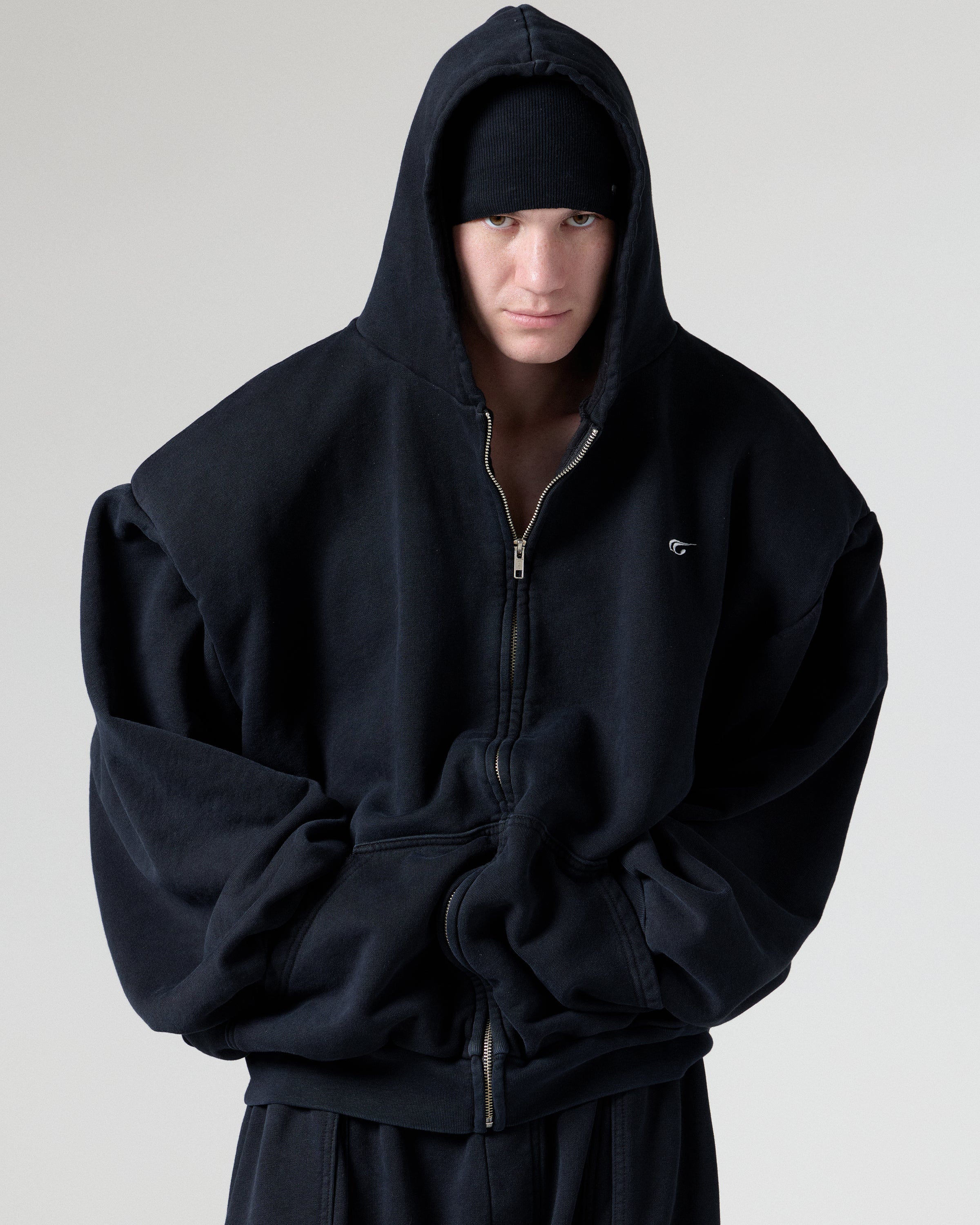 Shoulder Pad Hoodie V2 – GREG ROSS