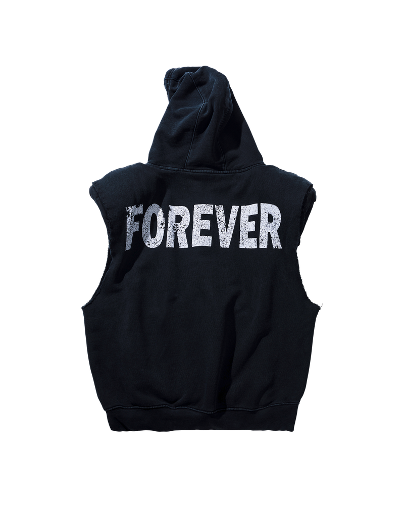 GR Forever Sleeveless Padded Hoodie